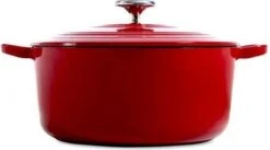 BK Bourgogne Braadpan Ø 20 Cm - Rood - Gietijzer - Inductie -PannenPunt Aanbiedingen Winkel 1200x666 5