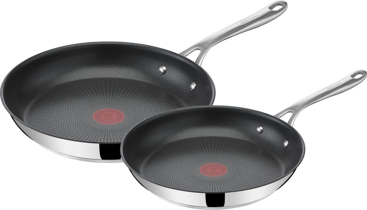 Tefal Jamie Oliver Cooks Direct On Pannenset - 2 Stuks 1 Tefal Jamie Oliver Cooks Direct On Pannenset - 2 Stuks