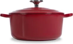 BK Bourgogne Braadpan Ø 20 Cm - Rood - Gietijzer - Inductie -PannenPunt Aanbiedingen Winkel 1200x722 7