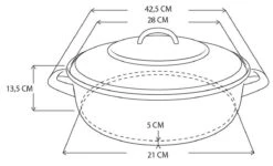 Sola Braadpan Fair Cooking - Ø 28 Cm - Zwart/wit - Aluminium - Antiaanbaklaag -PannenPunt Aanbiedingen Winkel 1200x727 5