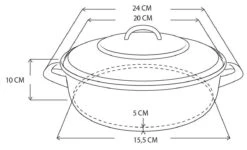 Sola - Braadpan Cm Oranje/rood Gietijzer -PannenPunt Aanbiedingen Winkel 1200x727 6
