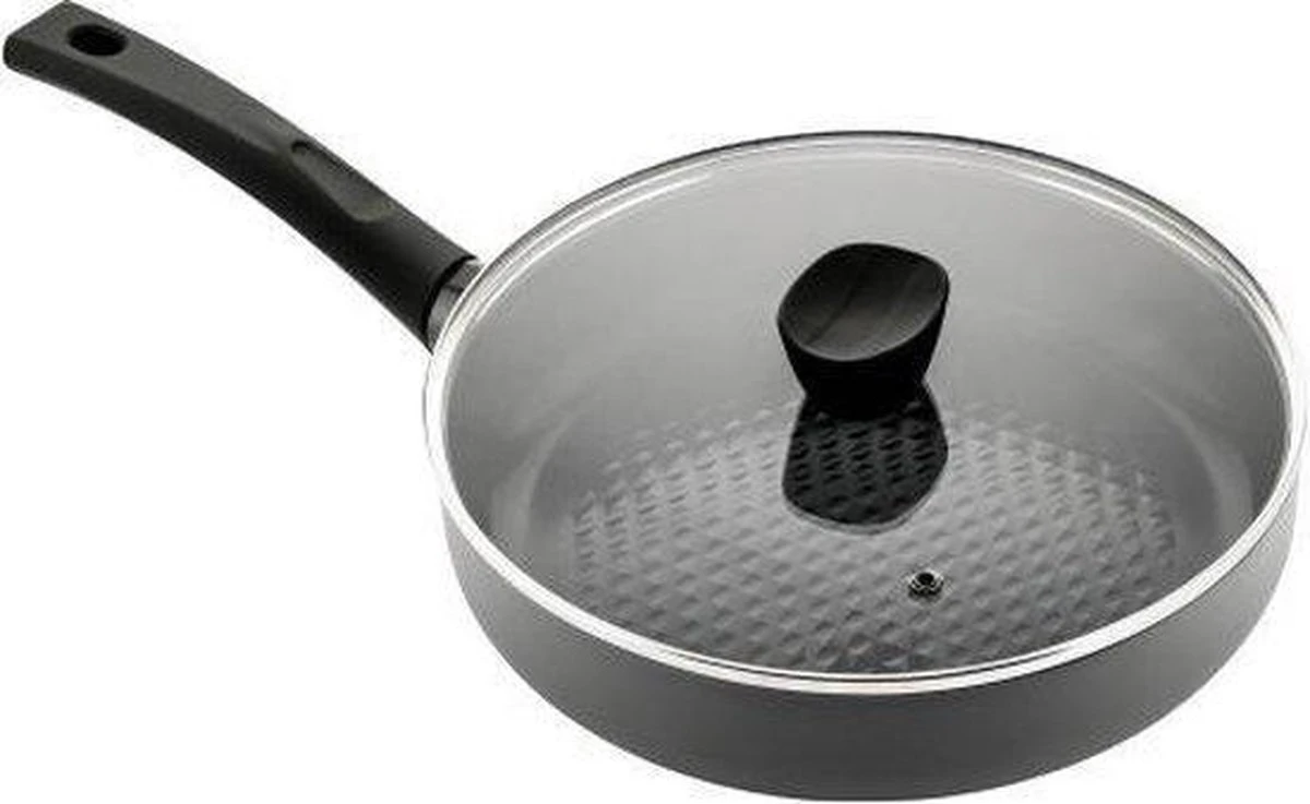 ISENVI Avon Keramische Hapjespan 30 CM - Ergo Greep 1 ISENVI Avon Keramische Hapjespan 30 CM - Ergo Greep