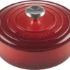 Le Creuset - Gietijzeren - Lage Braadpan - 24cm - Kersenrood