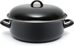 CasaLupo Emaille Braadpan Cooking - ø 28 Cm / 6 Liter -PannenPunt Aanbiedingen Winkel 1200x744 5