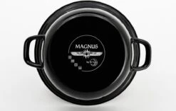 Lite-Body - Emaille - Magnus Braadpan 28cm/3,5l Met Deksel - Inductie - Zwart 5 Lite-Body - Emaille - Magnus Braadpan 28cm/3,5l Met Deksel - Inductie - Zwart -PannenPunt Aanbiedingen Winkel 1200x763 8