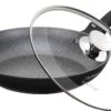 Cheffinger Koekenpan - Met Deksel - Marmeren Coating - 26 Cm - Zwart