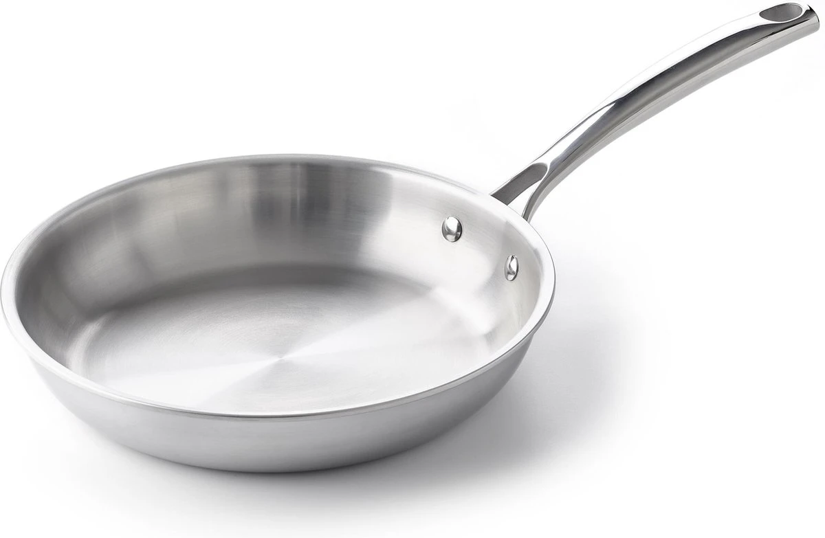 BK Superior Triply Koekenpan - Ø 24 Cm - RVS - Inductie 5 BK Superior Triply Koekenpan - Ø 24 Cm - RVS - Inductie - Afbeelding 5