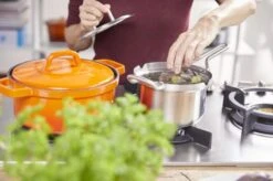 BK Q-linair Master Glas Pannenset - 5-delig - Glazen Deksel - Veilig Afgietsysteem - Inductie -PannenPunt Aanbiedingen Winkel 1200x798