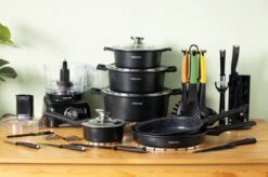 Swiss Pro+ - SWP41D22 - Pannenset 41 Delig - Foodprocessor - Messenblok 8 Delig - Kookgerei Set Met Houder 7 Delig - Starters Pakket - 2022 Serie - Limited Edition -uitzet 21 Swiss Pro+ - SWP41D22 - Pannenset 41 Delig - Foodprocessor - Messenblok 8 Delig - Kookgerei Set Met Houder 7 Delig - Starters Pakket - 2022 Serie - Limited Edition -uitzet -PannenPunt Aanbiedingen Winkel 1200x799 136