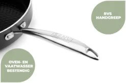 ISENVI Victoria Forged Keramische Wokpan 32CM - RVS Greep 8 ISENVI Victoria Forged Keramische Wokpan 32CM - RVS Greep -PannenPunt Aanbiedingen Winkel 1200x799 35