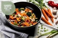 ISENVI Victoria Forged Keramische Wokpan 32CM - RVS Greep 10 ISENVI Victoria Forged Keramische Wokpan 32CM - RVS Greep -PannenPunt Aanbiedingen Winkel 1200x799 36