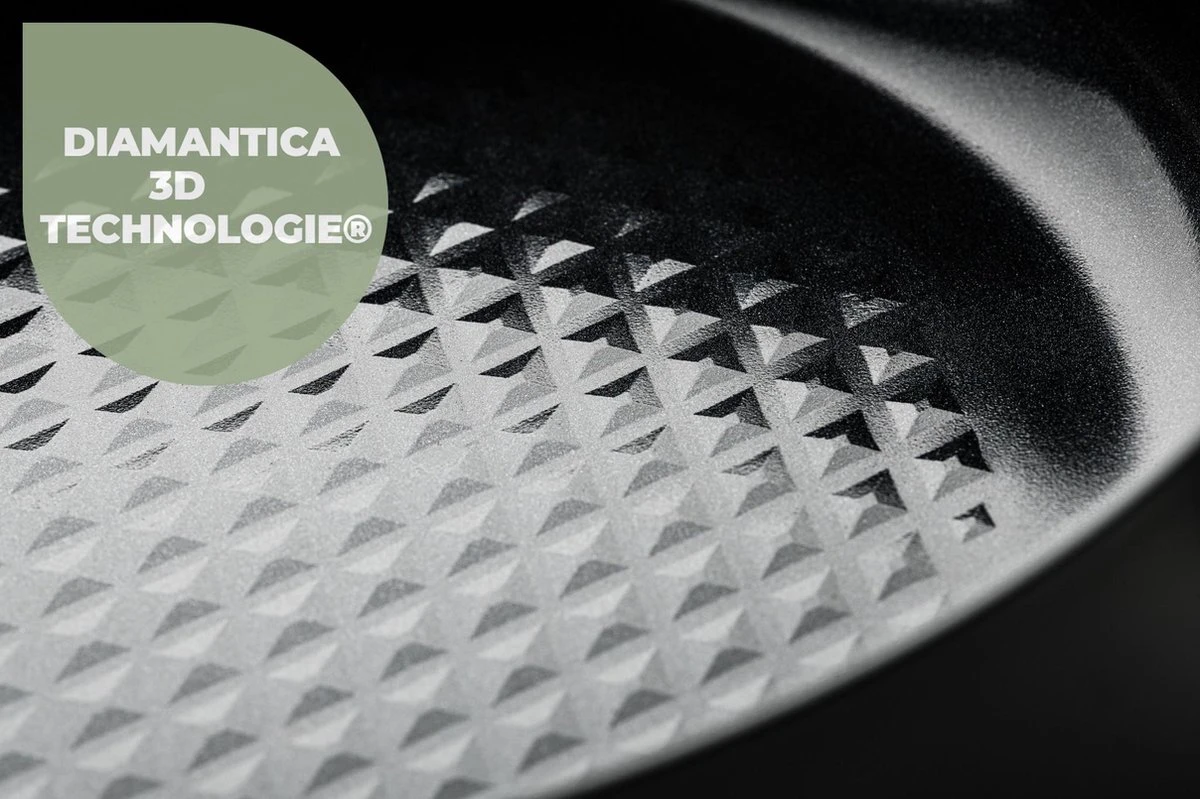 ISENVI Victoria Forged Keramische Koekenpan 28 CM - RVS Greep 6 ISENVI Victoria Forged Keramische Koekenpan 28 CM - RVS Greep - Afbeelding 6