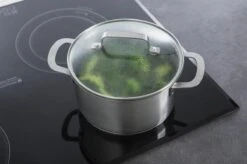 BK Bistro Pannenset - 4-delig - RVS - Glazen Deksel - Inductie -PannenPunt Aanbiedingen Winkel 1200x799 7