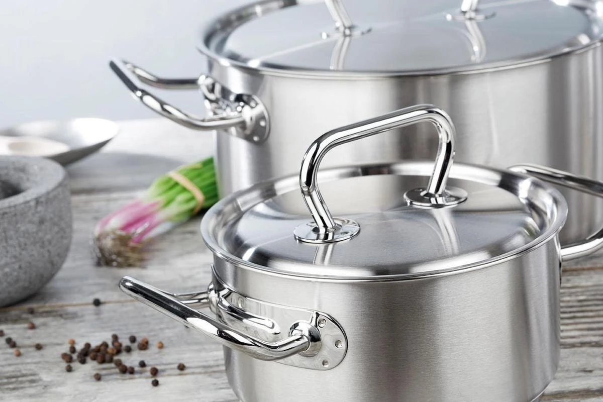 Demeyere Classic Pannenset - 5 Delig - RVS 3 Demeyere Classic Pannenset - 5 Delig - RVS - Afbeelding 3