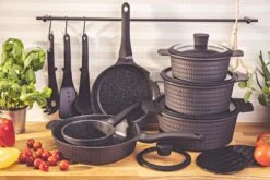 Edënbërg Gray Line - 15-delige Luxe Pannenset Van Gesmeed Aluminium -PannenPunt Aanbiedingen Winkel 1200x800 249