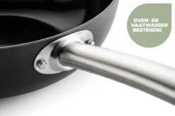 ISENVI Murray Keramische Wokpan Met Deksel 32 CM - RVS Greep -PannenPunt Aanbiedingen Winkel 1200x800 62
