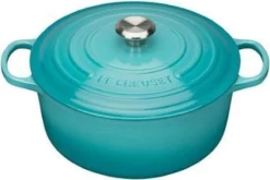 Le Creuset Braadpan Signature Caribbean Blue - ø 20 Cm / 2.4 Liter 9 Le Creuset Braadpan Signature Caribbean Blue - ø 20 Cm / 2.4 Liter -PannenPunt Aanbiedingen Winkel 1200x804 5