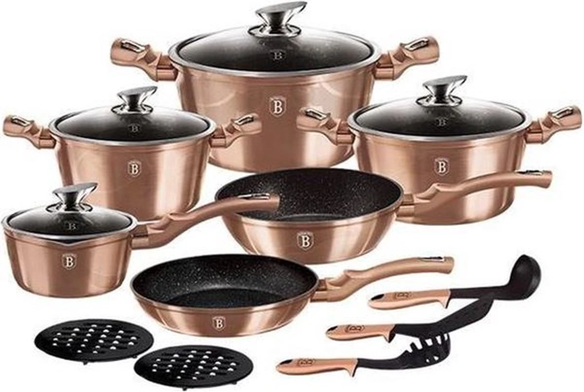 Berlinger Haus 15 Delige Pannenset 1 Berlinger Haus 15 Delige Pannenset