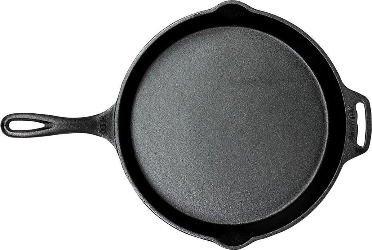 Valhal Outdoor Skillet / Koekenpan Met Steel - Gietijzer, Diameter 30cm - VH30 3 Valhal Outdoor Skillet / Koekenpan Met Steel - Gietijzer, Diameter 30cm - VH30 - Afbeelding 3