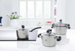 BK Conical Cool Glas Pannenset - 4-delig - RVS - Glazen Deksel - Inductie 27 BK Conical Cool Glas Pannenset - 4-delig - RVS - Glazen Deksel - Inductie -PannenPunt Aanbiedingen Winkel 1200x813