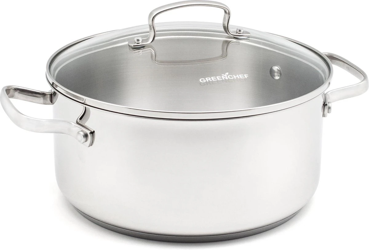 GreenChef Profile Plus Kookpan - 24cm - Inductie 1 GreenChef Profile Plus Kookpan - 24cm - Inductie