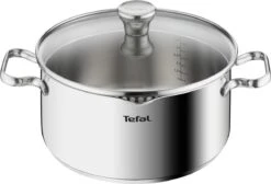 Tefal Duetto 3-delige Kookset - Steelpan Ø 16 Cm, Kookpan Ø 20/24 Cm -PannenPunt Aanbiedingen Winkel 1200x815