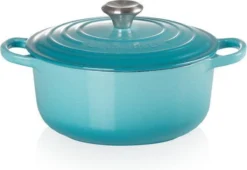 Le Creuset Braadpan Signature Caribbean Blue - ø 20 Cm / 2.4 Liter 8 Le Creuset Braadpan Signature Caribbean Blue - ø 20 Cm / 2.4 Liter -PannenPunt Aanbiedingen Winkel 1200x825 13