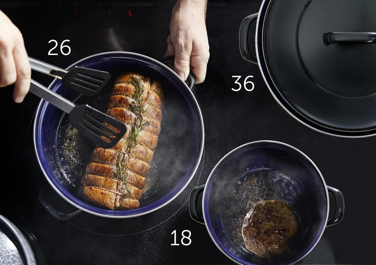 BK Fortalit Braadpan Ø 26 Cm / 3L - Emaille - Inductie 2 BK Fortalit Braadpan Ø 26 Cm / 3L - Emaille - Inductie - Afbeelding 2