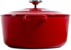 BK Bourgogne Braadpan Ø 24 Cm - Rood - Gietijzer - Inductie -PannenPunt Aanbiedingen Winkel 1200x855 1