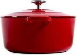 BK Bourgogne Braadpan Ø 20 Cm - Rood - Gietijzer - Inductie -PannenPunt Aanbiedingen Winkel 1200x855