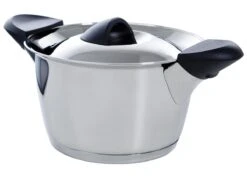 BK Q-linair Classic Pannenset - 5 Delig - RVS - Veilig Afgietsysteem - Inductie -PannenPunt Aanbiedingen Winkel 1200x864 5