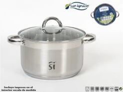 Luxe Kleine RVS Kookpan/pan Loa Met Glazen Deksel 20 Cm 3,9 Liter - Kookpannen/sauspannetje - Koken - Keukengerei -PannenPunt Aanbiedingen Winkel 1200x898 2
