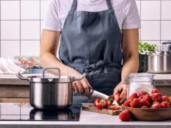 BK Q-linair Master Glas Pannenset - 5-delig - Glazen Deksel - Veilig Afgietsysteem - Inductie -PannenPunt Aanbiedingen Winkel 1200x900 5