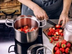 BK Q-linair Master Glas Pannenset - 5-delig - Glazen Deksel - Veilig Afgietsysteem - Inductie -PannenPunt Aanbiedingen Winkel 1200x900 8