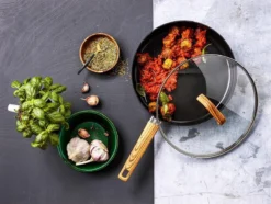 Gero Mark Hapjespan Met Deksel Ø 28 Cm - Aluminium - Inductie - PFAS-vrij -PannenPunt Aanbiedingen Winkel 1200x906 20