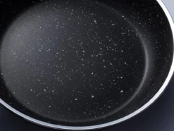 Sola Hapjespan Stonehenge - Ø 28 Cm - Zwart/wit - Aluminium - Antiaanbaklaag -PannenPunt Aanbiedingen Winkel 1200x906 25