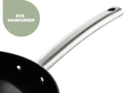 ISENVI Murray Keramische Wokpan 32CM - RVS Greep 12 ISENVI Murray Keramische Wokpan 32CM - RVS Greep -PannenPunt Aanbiedingen Winkel 1200x910