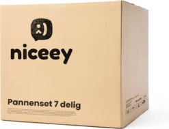 Niceey Pannenset - Voor Alle Warmtebronnen - Pannenset Inductie - Pannensets - 7 Delig -PannenPunt Aanbiedingen Winkel 1200x919 1
