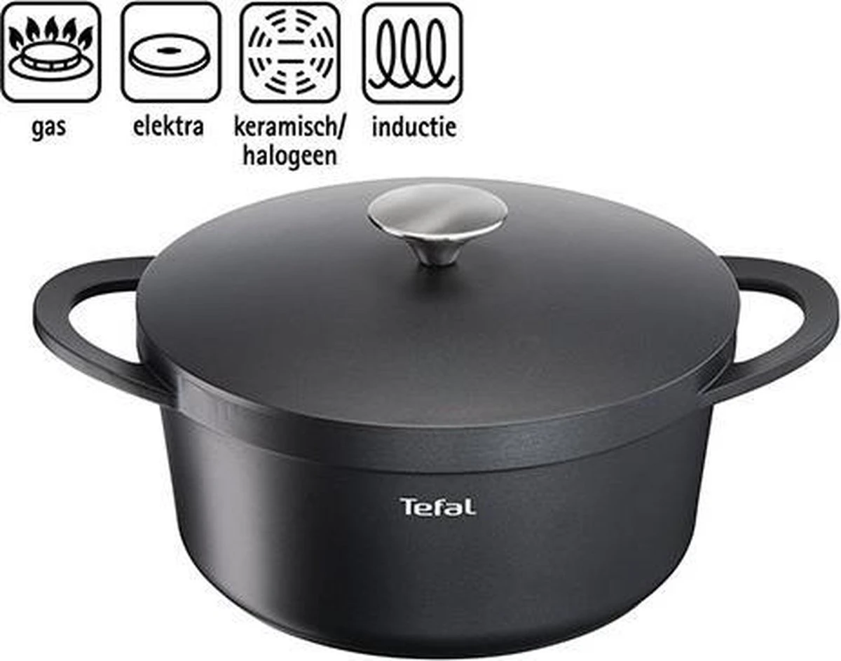 Tefal Trattoria Braadpan - Ø24 Cm 12 Tefal Trattoria Braadpan - Ø24 Cm - Afbeelding 12