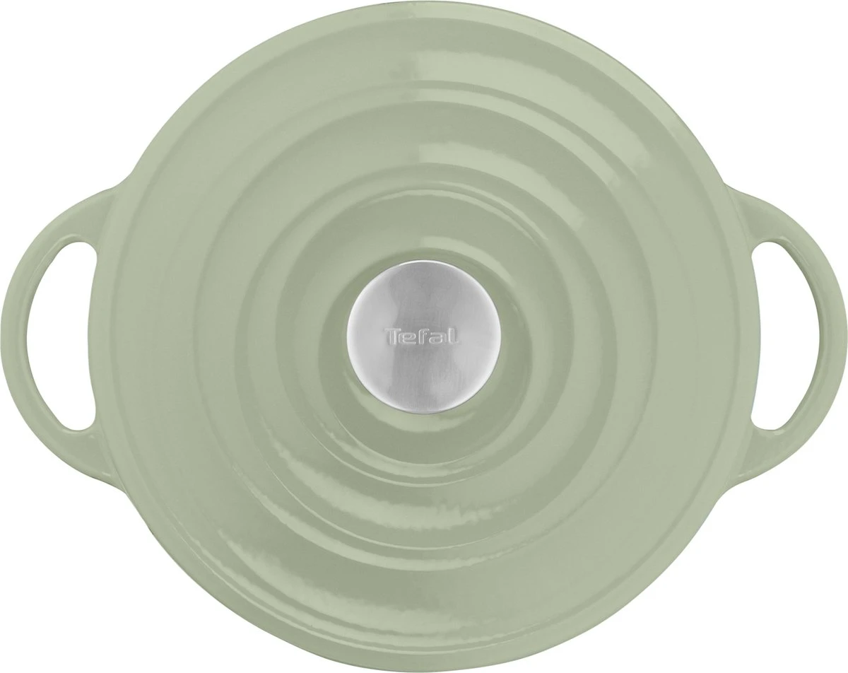 Tefal LOV Braadpan - 5L - Ø25 Cm - Groen 2 Tefal LOV Braadpan - 5L - Ø25 Cm - Groen - Afbeelding 2