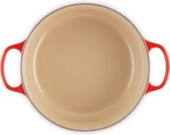 Le Creuset Braadpan Signature Kersenrood - ø 28 Cm / 6.7 Liter -PannenPunt Aanbiedingen Winkel 1200x953 4