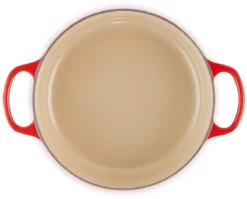 Le Creuset - Gietijzeren - Lage Braadpan - 24cm - Kersenrood -PannenPunt Aanbiedingen Winkel 1200x969 7
