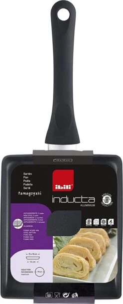 Merkloos TIB Japanse Stijl Omeletpan - Eierpan - Tamagoyaki - Geschikt Voor Inductie -PannenPunt Aanbiedingen Winkel 486x1200