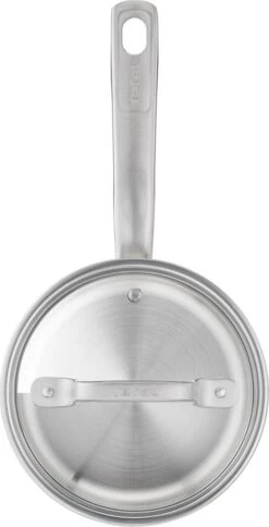 Tefal Virtuoso Pannenset 5 Delig - Hoge Kookpan Ø 22 Cm + Steelpan Ø 16 Cm + Kookpannen Ø 18/20/24 Cm -PannenPunt Aanbiedingen Winkel 613x1200