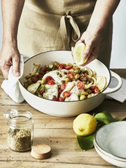 Tefal LOV Lage Braadpan - 3.8L - Ø28 Cm - Beige -PannenPunt Aanbiedingen Winkel 900x1200 17