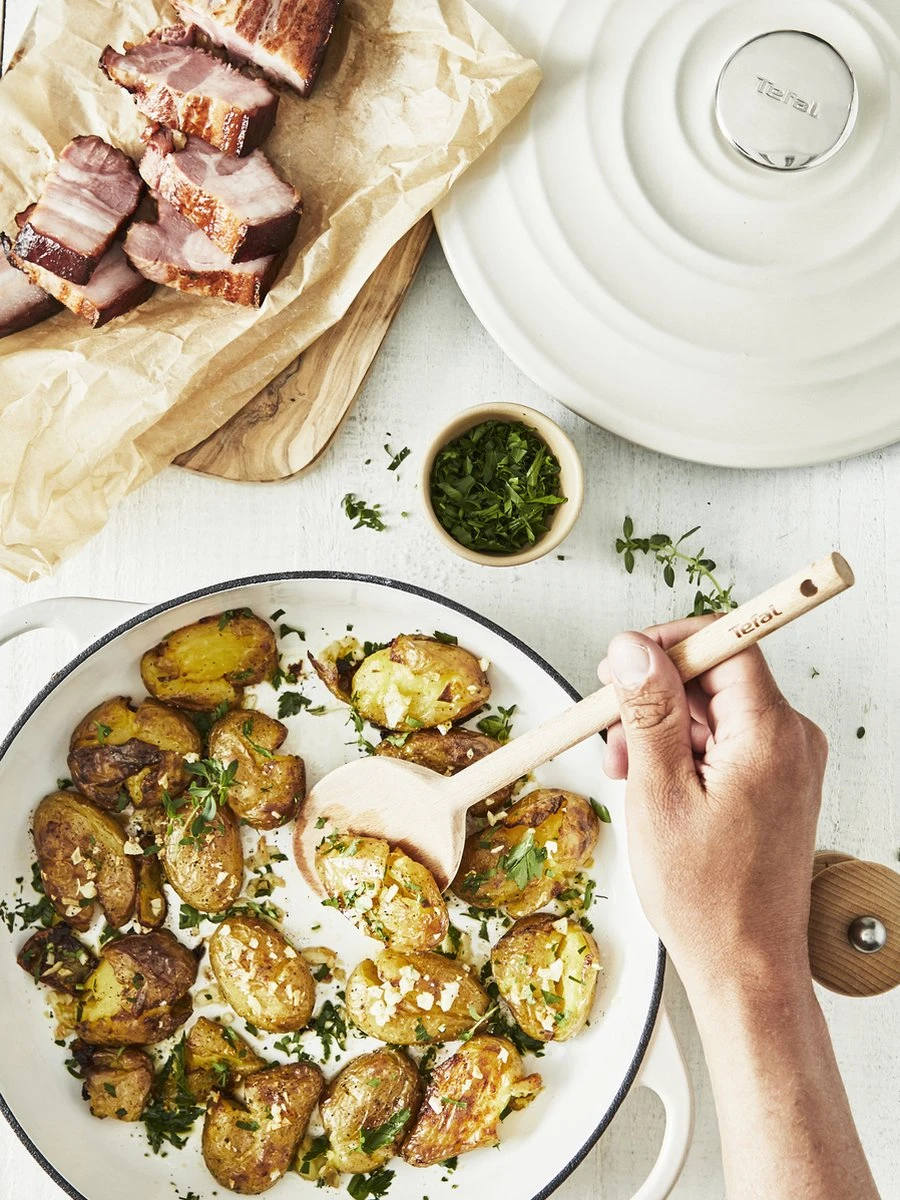 Tefal LOV Braadpan - 5L - Ø25 Cm - Beige 6 Tefal LOV Braadpan - 5L - Ø25 Cm - Beige - Afbeelding 6