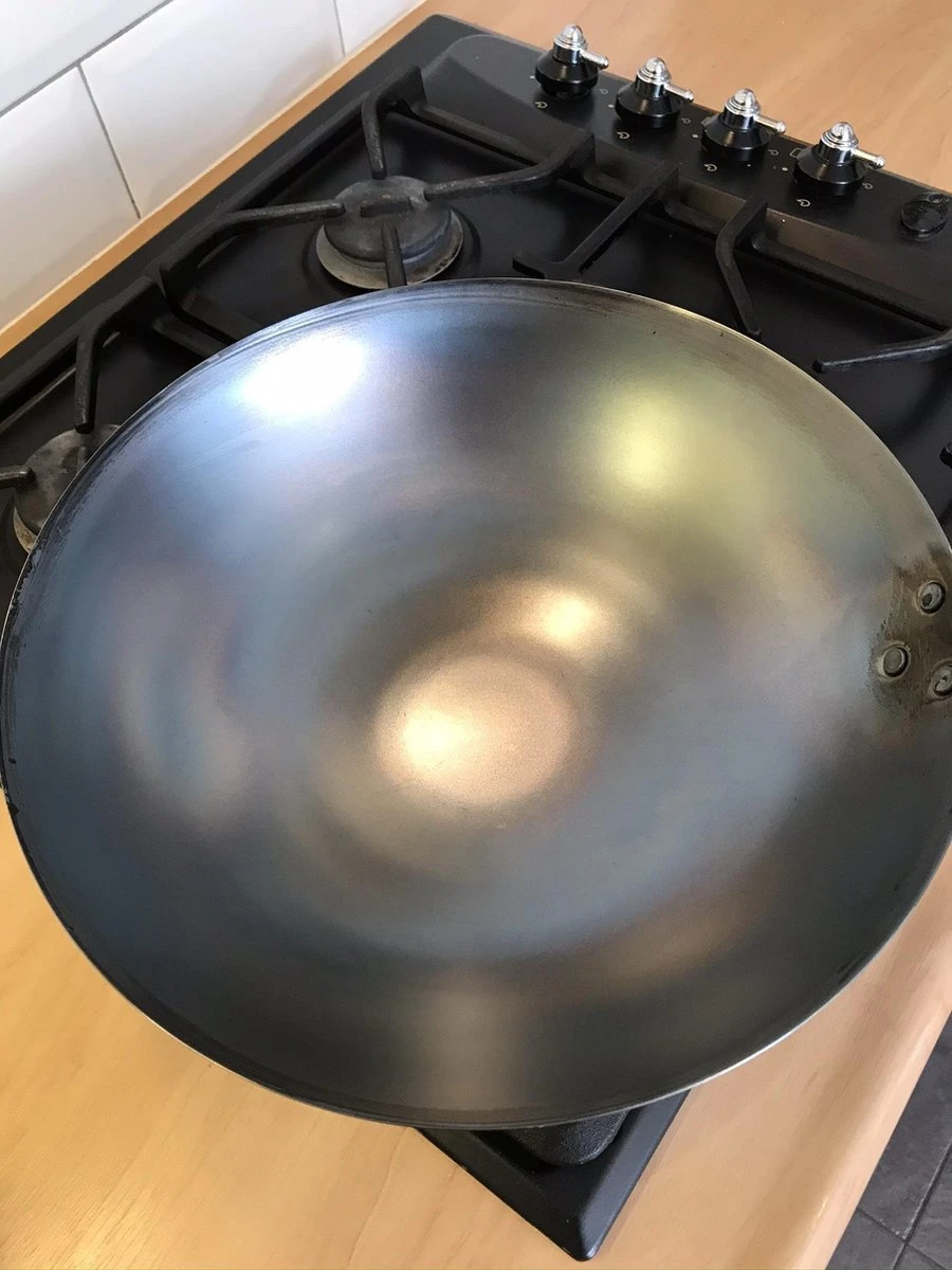 Blackwell Wokpan Voccelli - Plaatstaal - ø 30 Cm - Zonder Anti-aanbaklaag 5 Blackwell Wokpan Voccelli - Plaatstaal - ø 30 Cm - Zonder Anti-aanbaklaag - Afbeelding 5