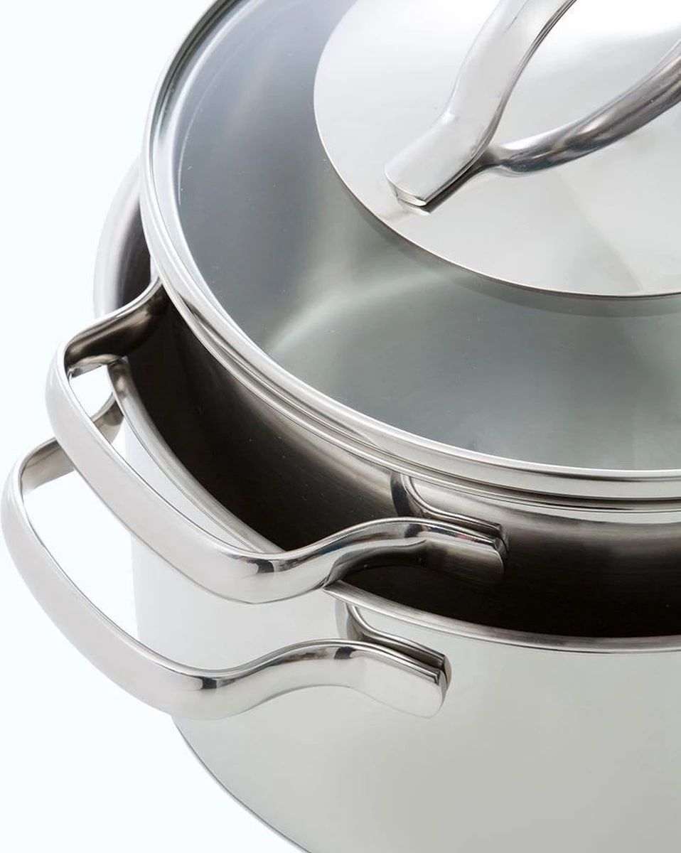 BK Essentials Pannenset - 4-delig - RVS – Geschikt Voor Alle Warmtebronnen 12 BK Essentials Pannenset - 4-delig - RVS – Geschikt Voor Alle Warmtebronnen - Afbeelding 12